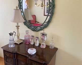 Ethan Allen Mahogany Linen Chest