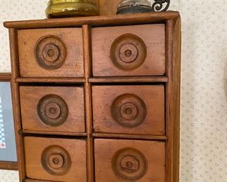 Antique Spice Cabinet