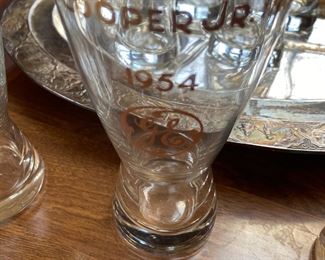 Mid Century R Cooper Jr 1954 Pilsner Beer Glasses