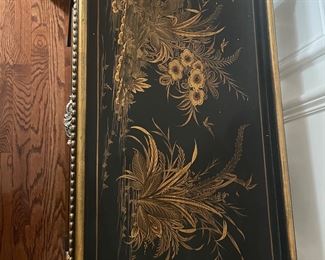 detail of top tray of cart - look at that detail 