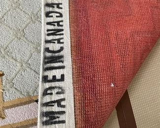 back of Aubusson Carpet 