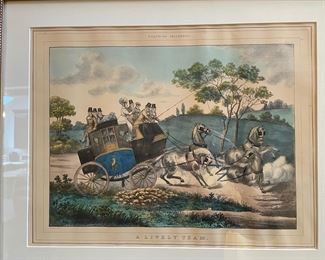 Set of vintage chromolithographs