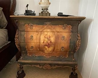 Pair decorative night stands