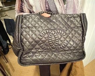 Authentic Chanel leather bag