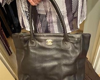 Authentic Chanel leather bag