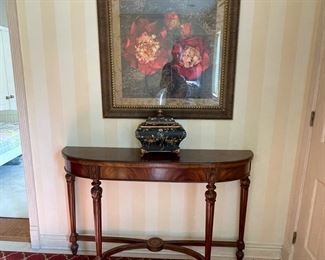 Pair of Maitland Smith console tables