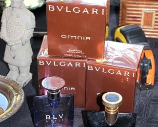 Bulgari perfumes some new in boxes