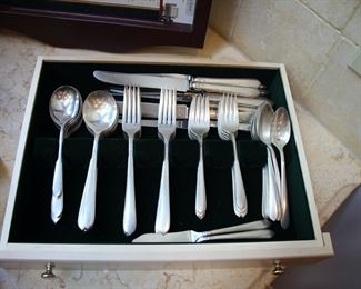 Silverplate flatware