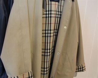 Burberry raincoat