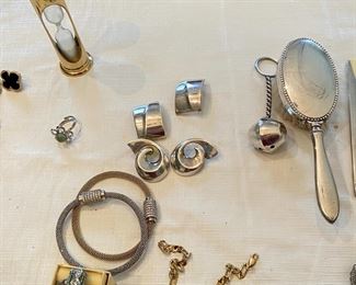 More sterling pieces & jewelry