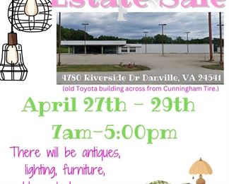 ESTATE SALE Banner Landscape 17  11 in 11  8.5 in