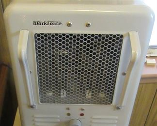 Workforce electric heater, nearly new.