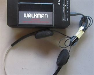 Vintage  Sony Walkman.