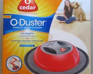 O Cedar (O-Duster) works, comes with charger and box.