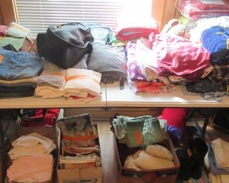 Linens, curtains, drapes etc.