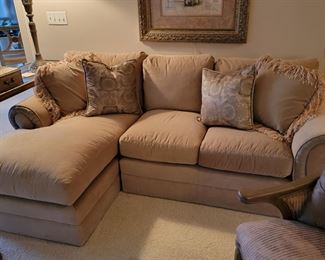 Drexel Heritage L shaped sofa