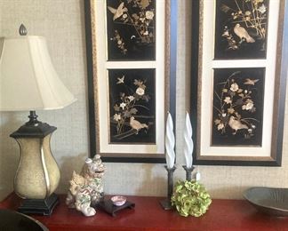 Coordinating Asian panels