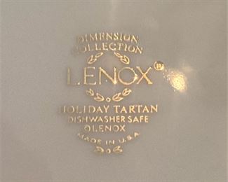 Lenox "Holiday Tartan" - made in the USA