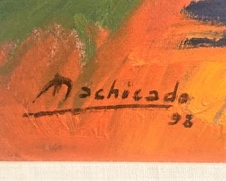 Artist Juan de la Cruz Machicado - 1998