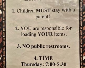 Thanks for remembering these shopping guidelines.