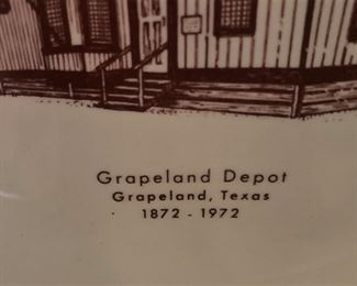 Grapeland Depot - Grapeland, Texas (1872-1972)