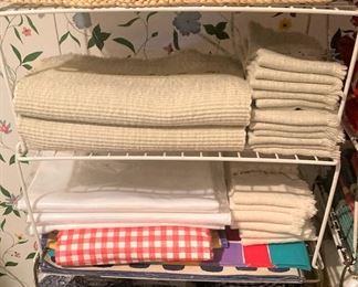 Placemats and napkins