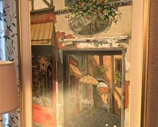 "LaFeniere" by Viktor Shvaiko (Giclée, 36" x 28") This was acquired in 1998 from Images Fine Arts in Yountville, California.