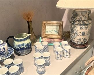 More blue & white selections