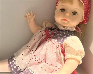 One of several dolls