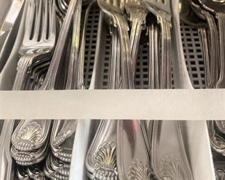 Towle "London Shell" Flatware - 62 pieces