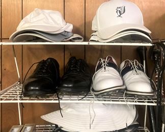 Golf shoes/caps