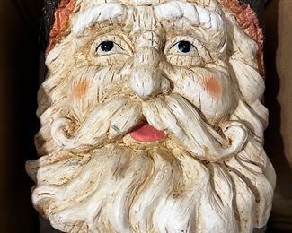 NIB Santa Planter, super cute