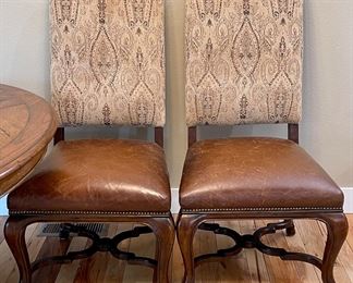 Eastern Legends dining chairs - two of six 