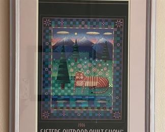 2006 Sisters Quilt Show poster