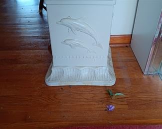 Dolphin side table
