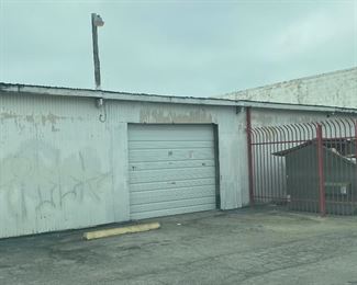 This is the warehouse door that will be open for yall to come in and out of. We look forward to having yall out.