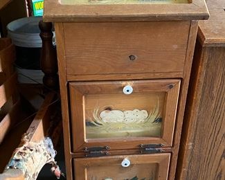 Vintage Painted Cabinet 