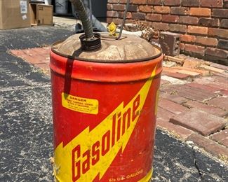 Vintage Gasoline Can 