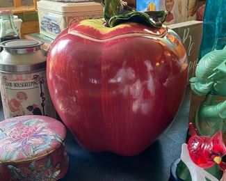 Apple Cookie Jar 