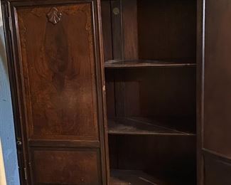 Antique 2 Door Cabinet 
