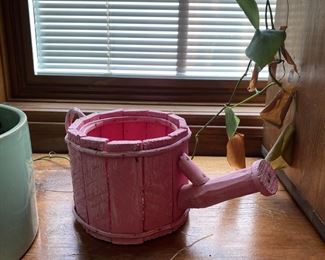 Pink Watering Can Pot