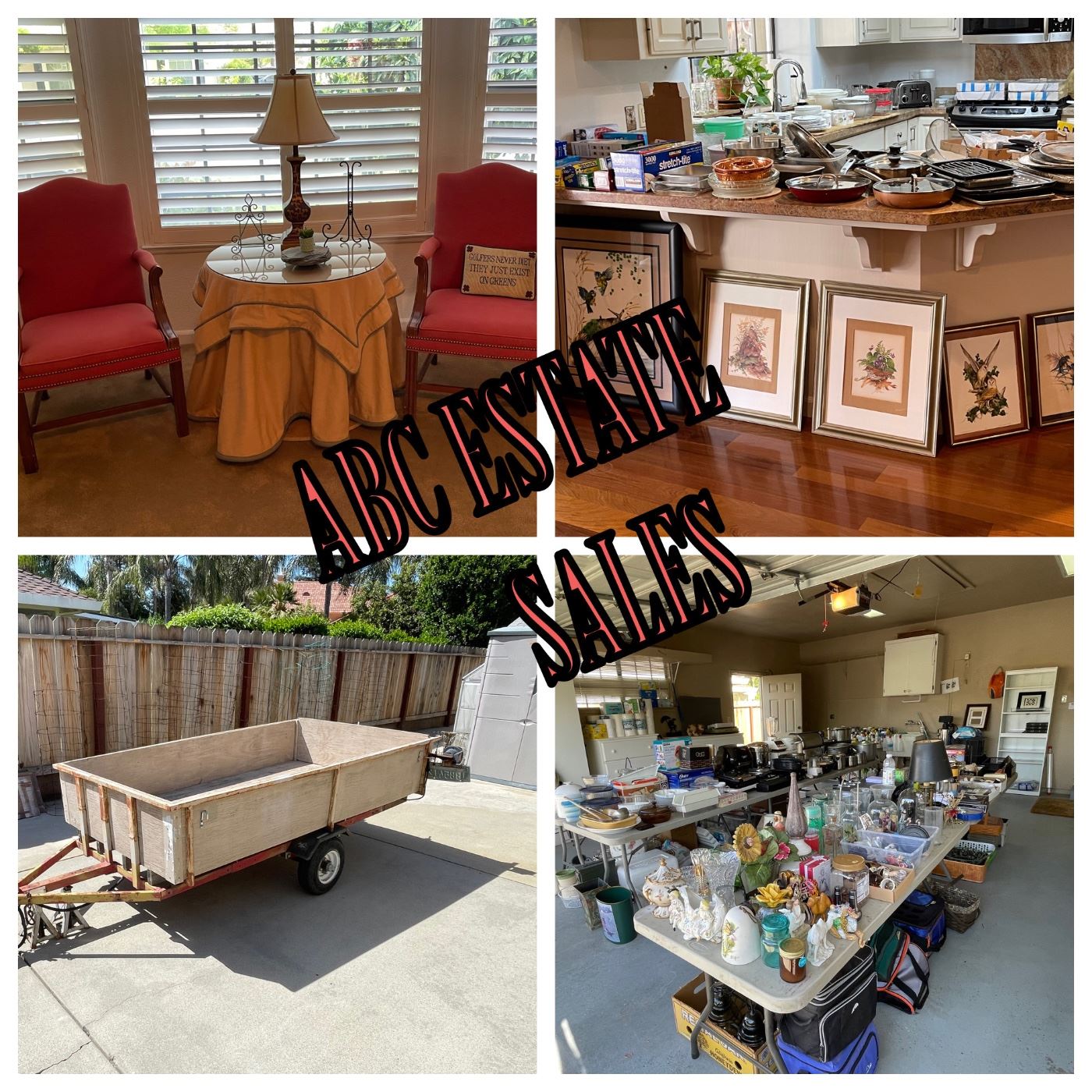 Cute Clean Estate Sale in Turlock, CA starts on 4/28/2023