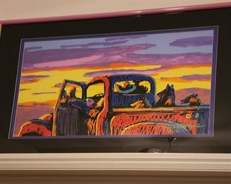 Another fine work of art by renowned artist Larry Pirnie of Montana.