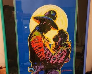 One of the first works from Artist Larry Pirnie entitled "Love at First Sight" .