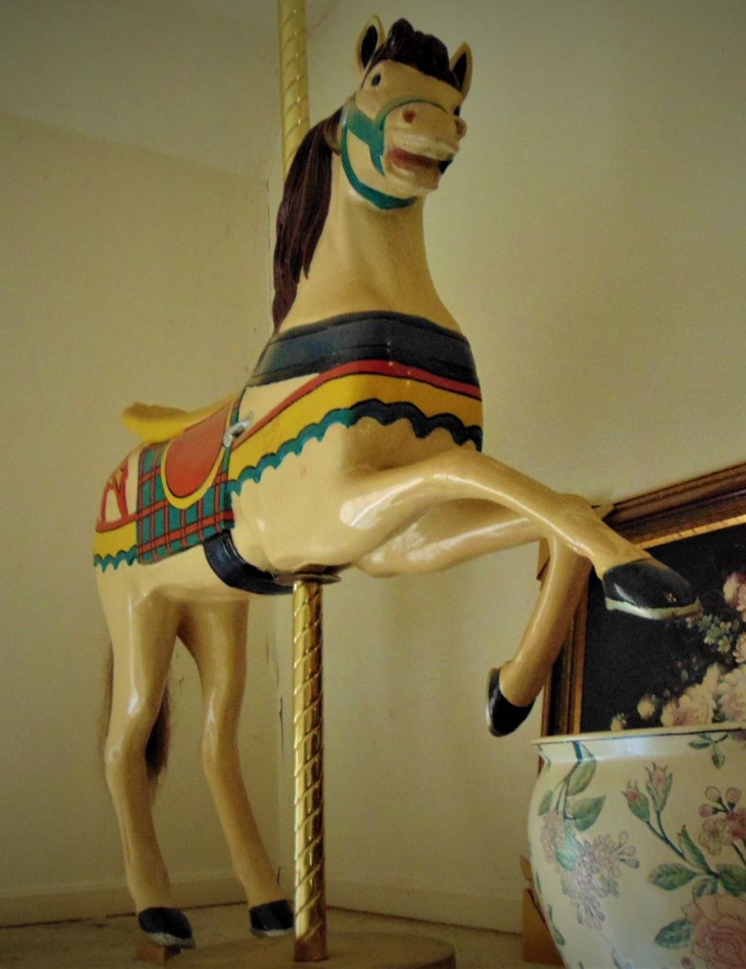 Large Carousel Horse