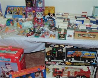 Assortment of toys and ornaments (items sold separately)