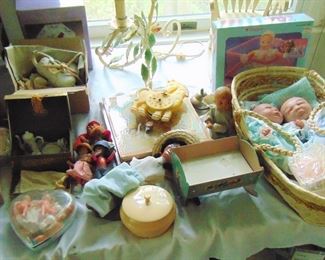 Assortment of vintage dolls and accessories (items sold separately)