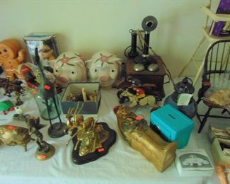 More toys and metal items (items sold separately)