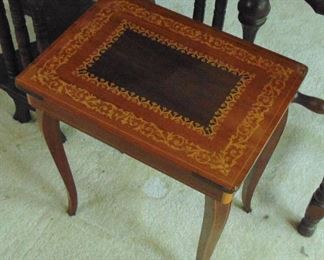 Inlaid table