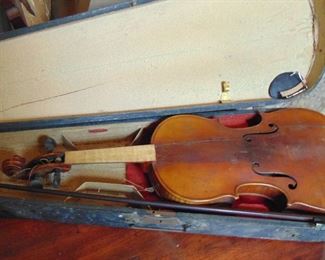 G&B Violin, bow and case